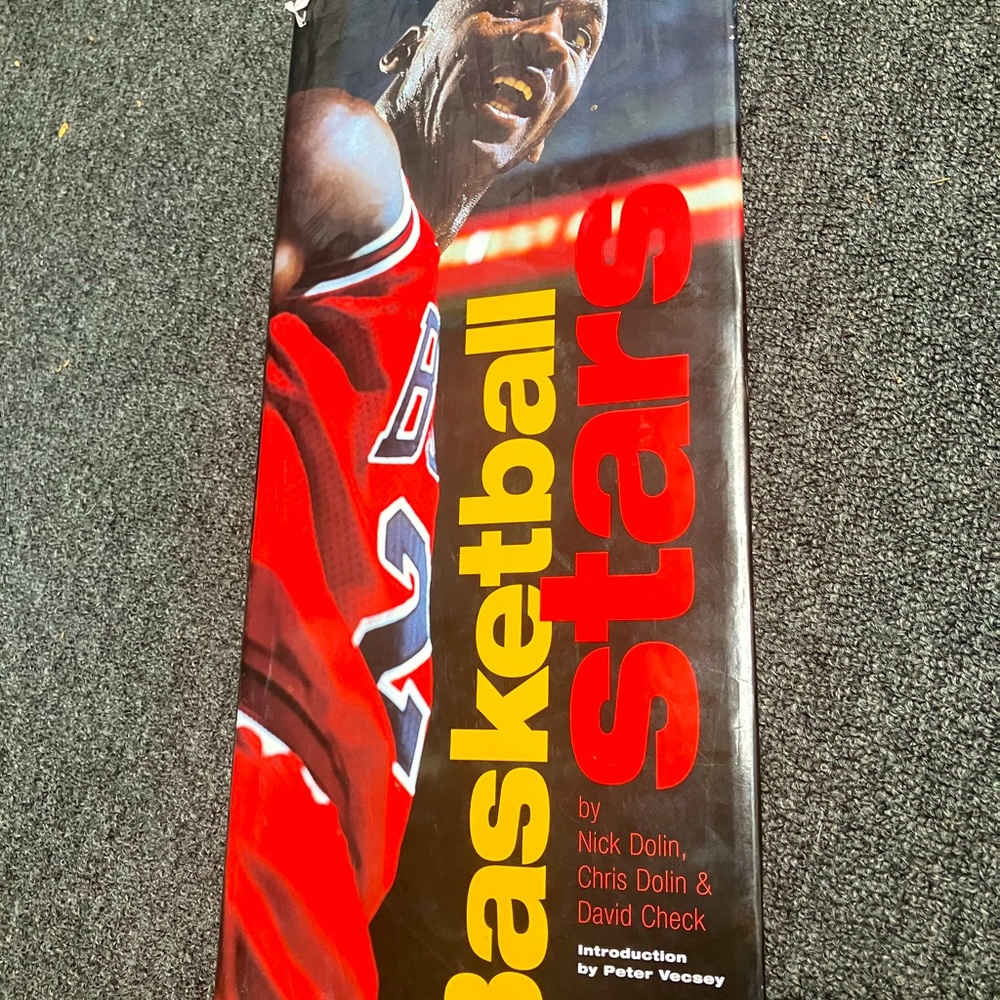 Vintage 90s nba basketball Stars Michael jordan hardcover coffee table book 1997